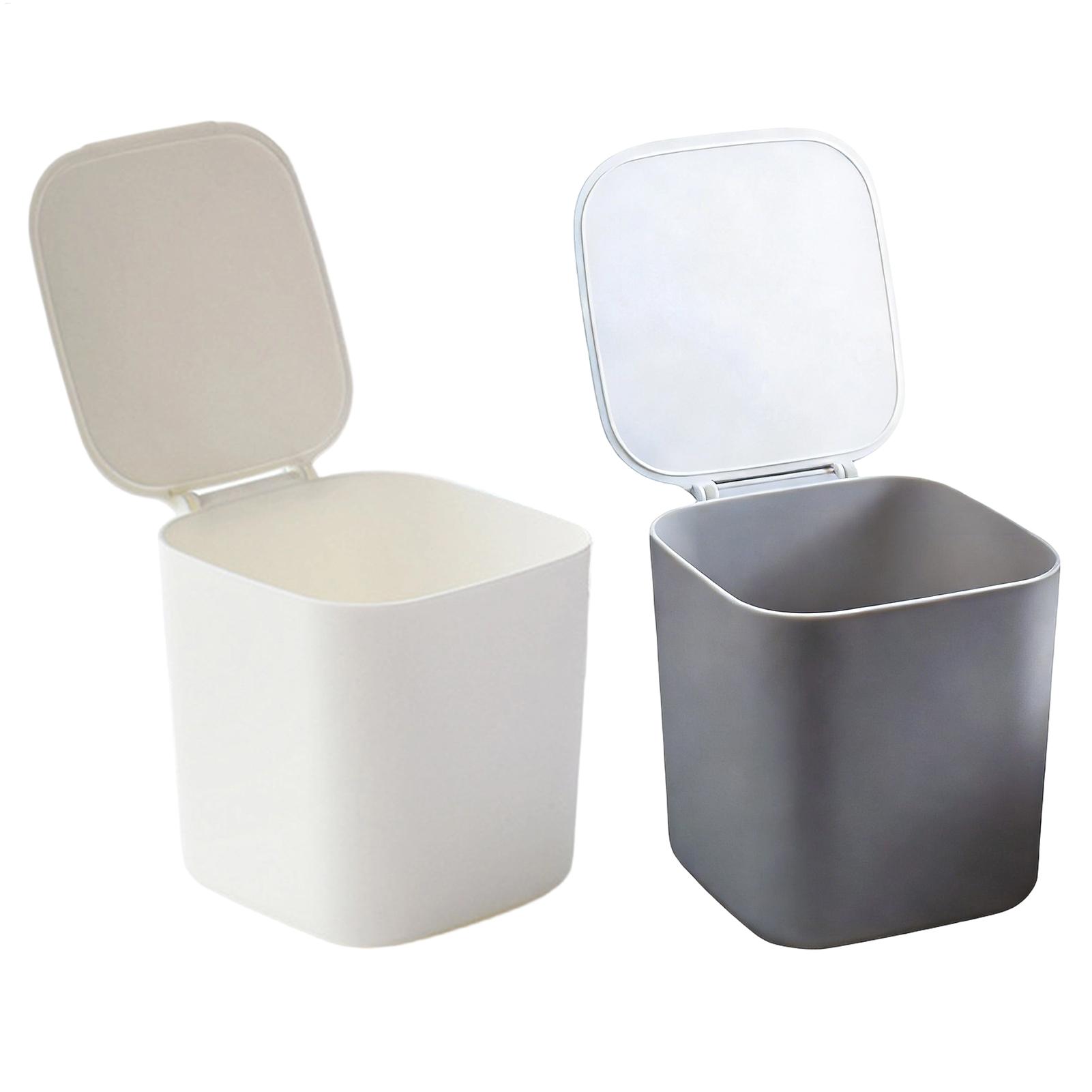 Compost Bin Countertop - Mini Trash Can with Lid Small