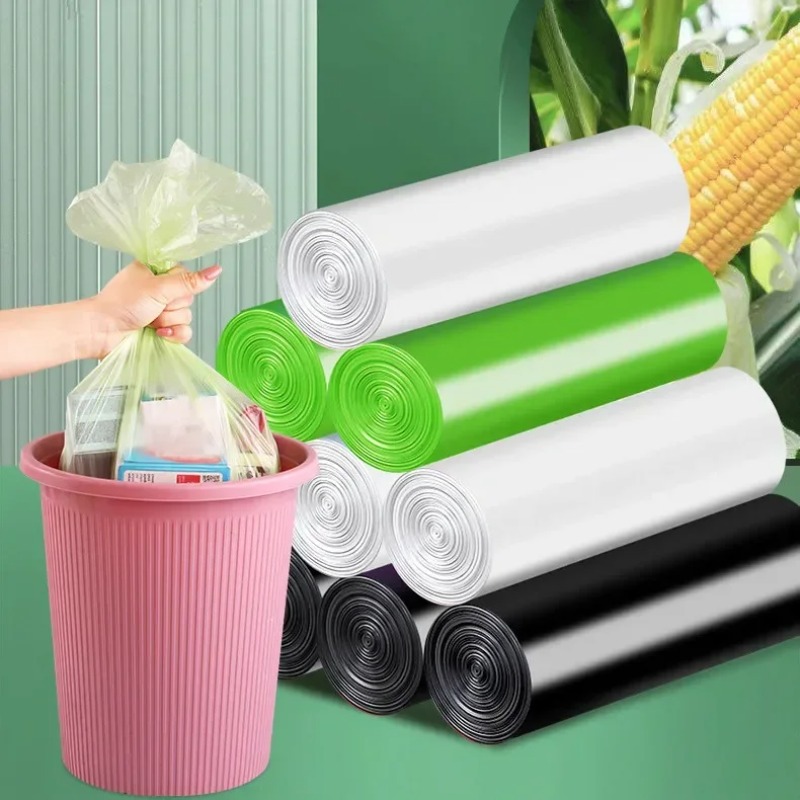 Biodegradable Bin Liner - 100pcs Degradable Trash Bags Biodegradable Garbage