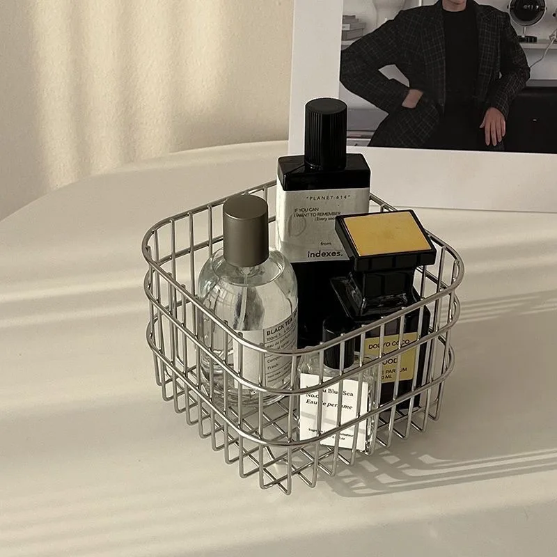 Metal Wire Storage Basket Desk - огляд і ціна Compost Bin Countertop