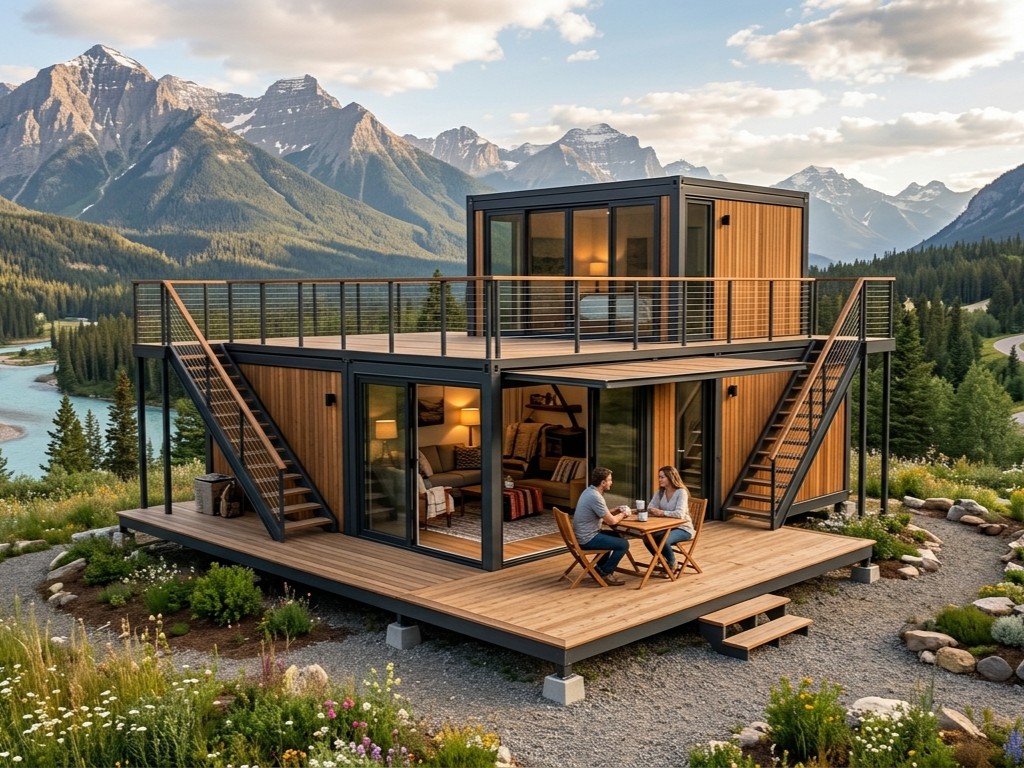 Eco Friendly Prefab House with - огляд і ціна Sustainable Living Officer