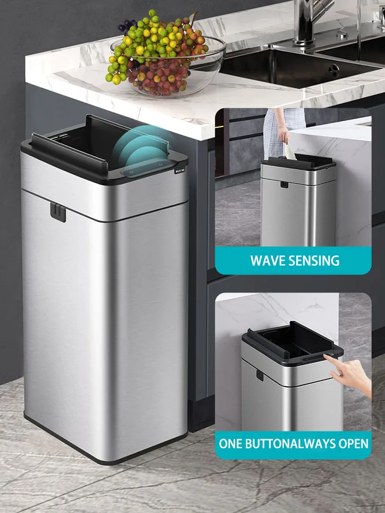Stainless Steel Smart Trash Bi - огляд і ціна Compost Bin Countertop