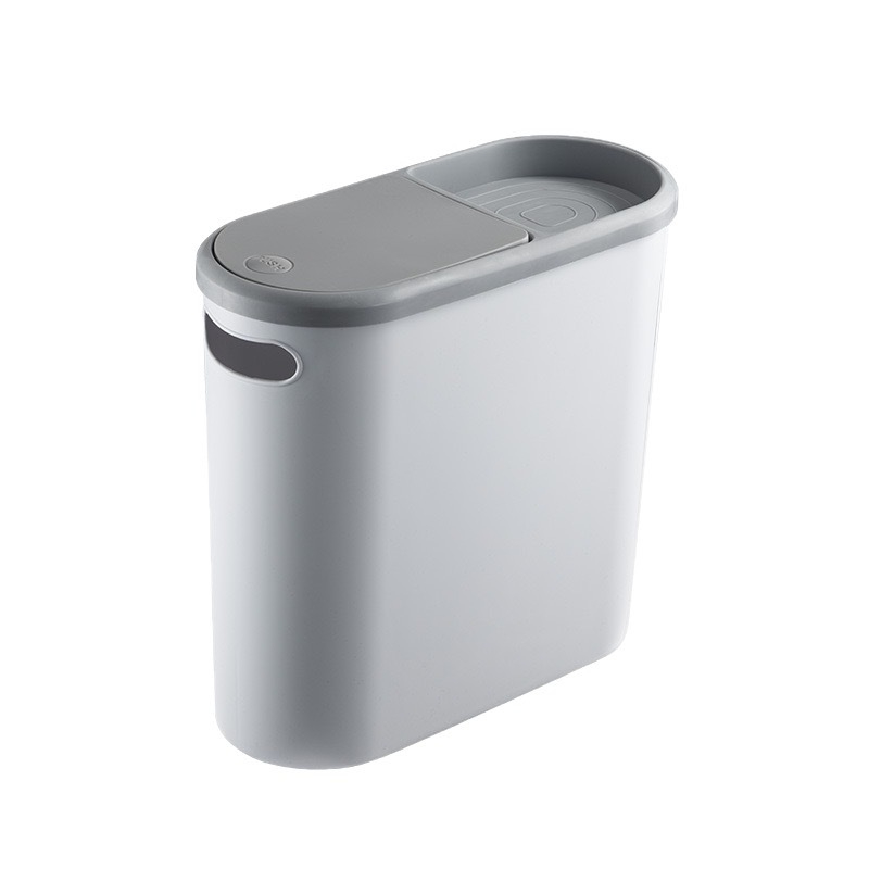 Press Type Slender Trash Can w - огляд і ціна Compost Bin Countertop