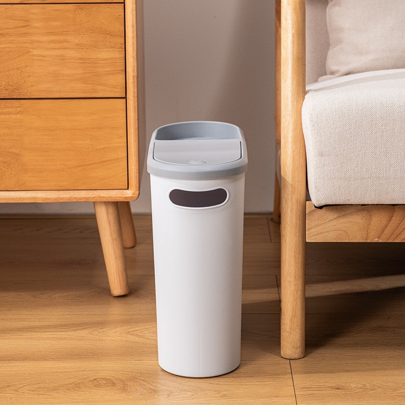 Press Type Slender Trash Can w - огляд і ціна Compost Bin Countertop