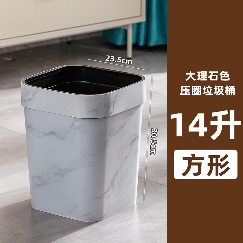 Square Wood Grain Garbage Bin  - огляд і ціна Compost Bin Countertop