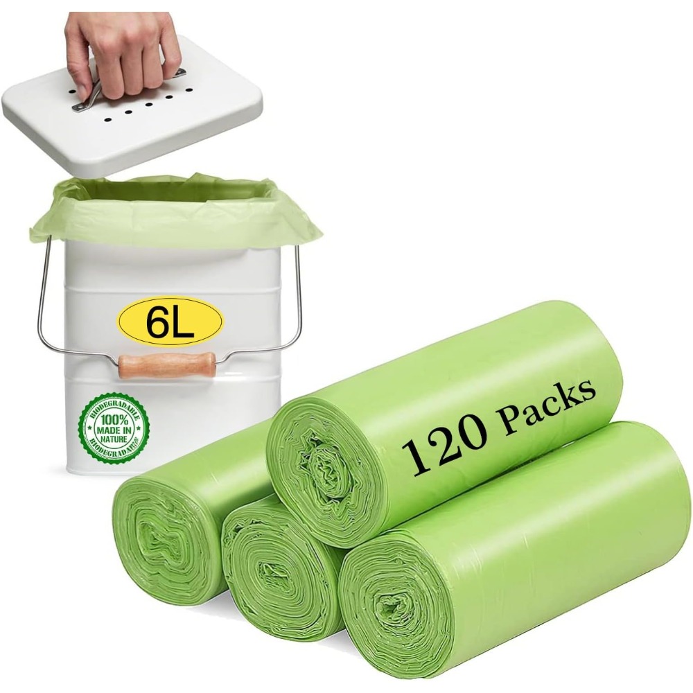 Small Trash Bags 1.2 Gallon (5 - огляд і ціна Biodegradable Bin Liner
