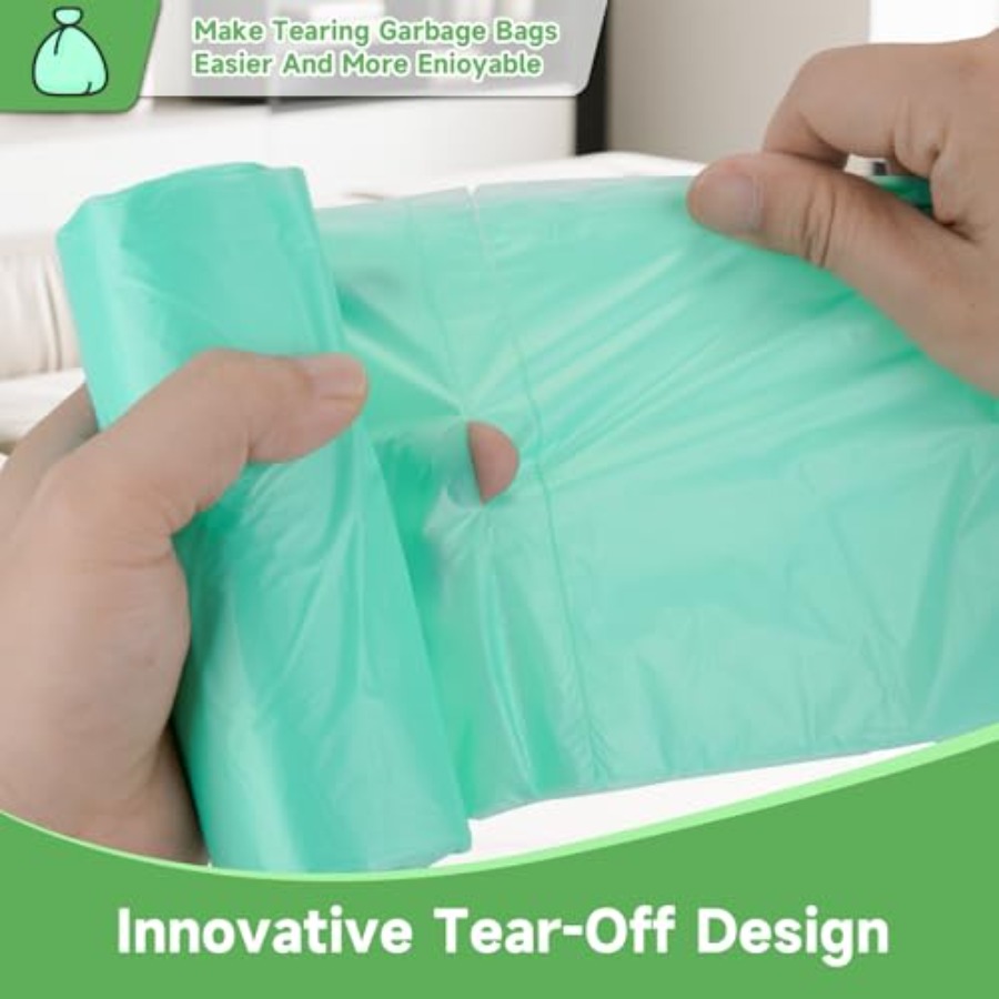 2 Gallon Mini Green Trash Bag  - огляд і ціна Biodegradable Bin Liner
