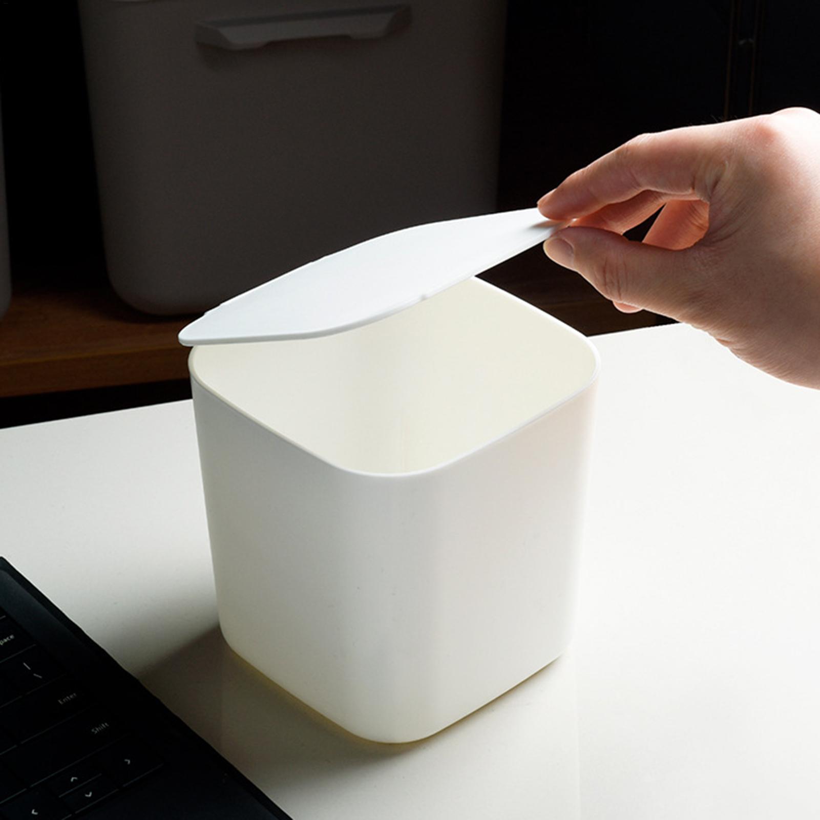 Mini Trash Can with Lid Small  - огляд і ціна Compost Bin Countertop