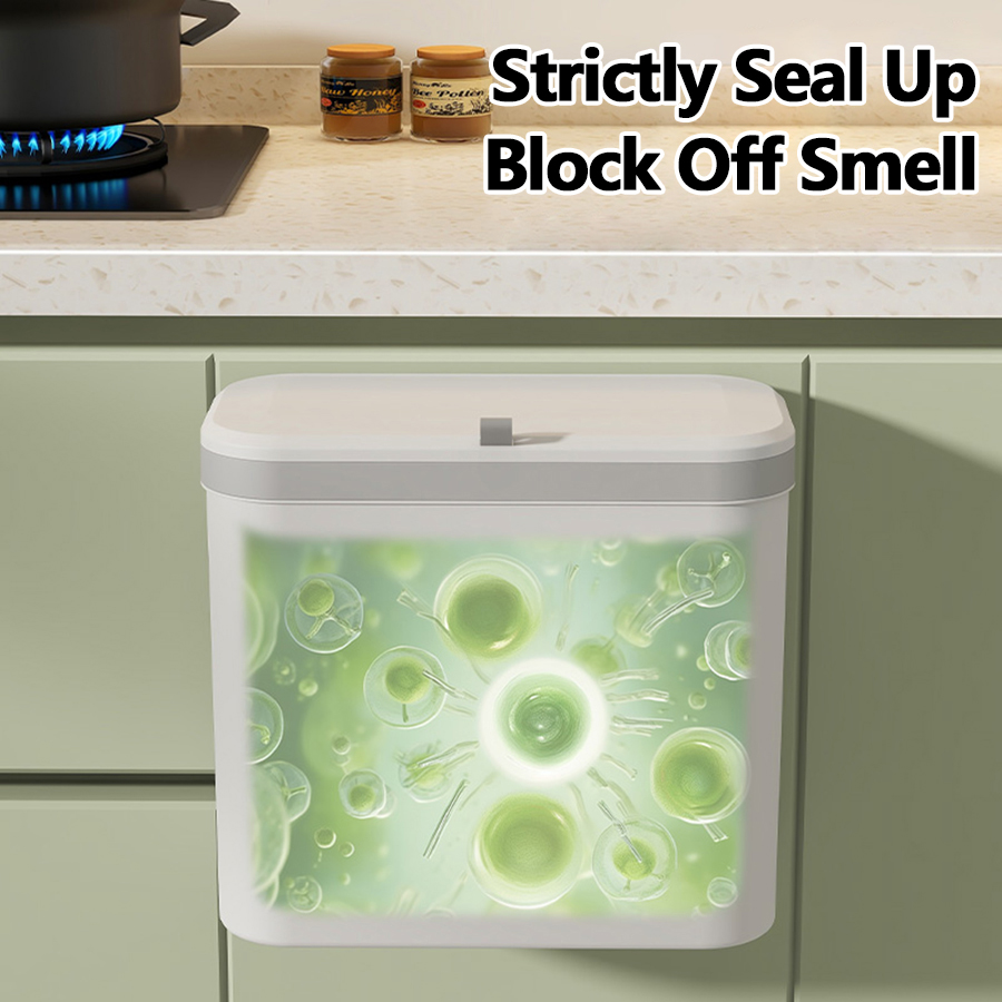ONEKA 14L Kitchen Trash Can Wi - огляд і ціна Compost Bin Countertop