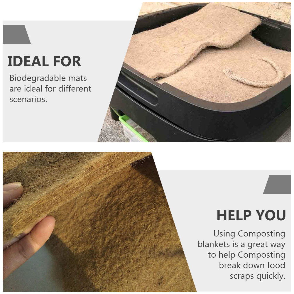 1 Roll Fiber Mat For Compostin - огляд і ціна Biodegradable Bin Liner